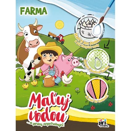Obrázok z Maluj vodou A4 Farma