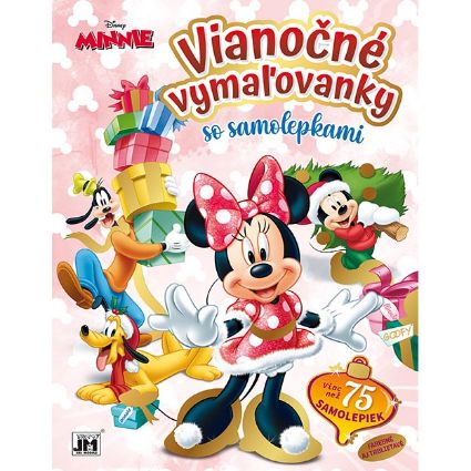 Obrázok z Vánoční omalovánky se samolepkami Minnie