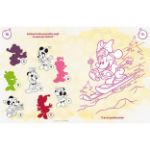 Obrázok z Vánoční omalovánky se samolepkami Minnie