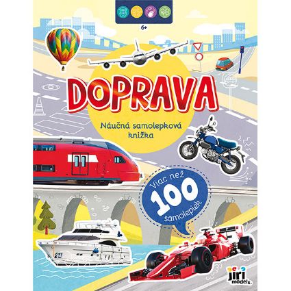 Obrázok z Naučná samolepková knížka 6+ Doprava